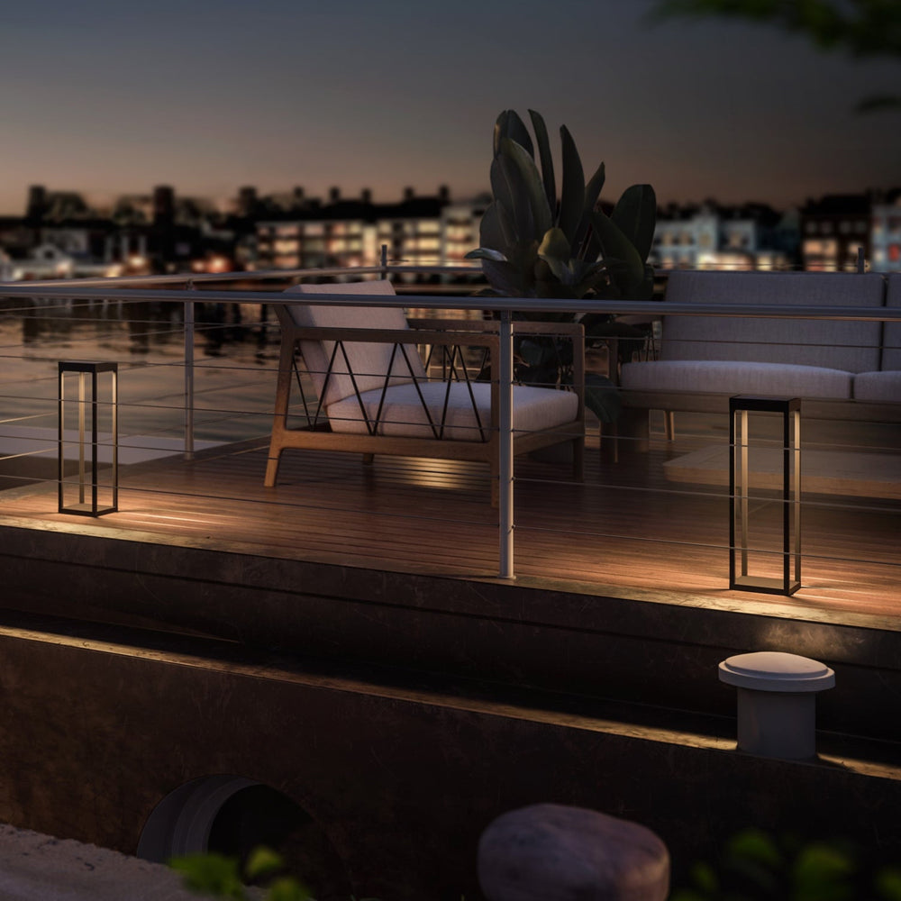 Radia Outdoor Solar Bollard Light
