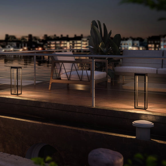 Radia Outdoor Solar Bollard Light