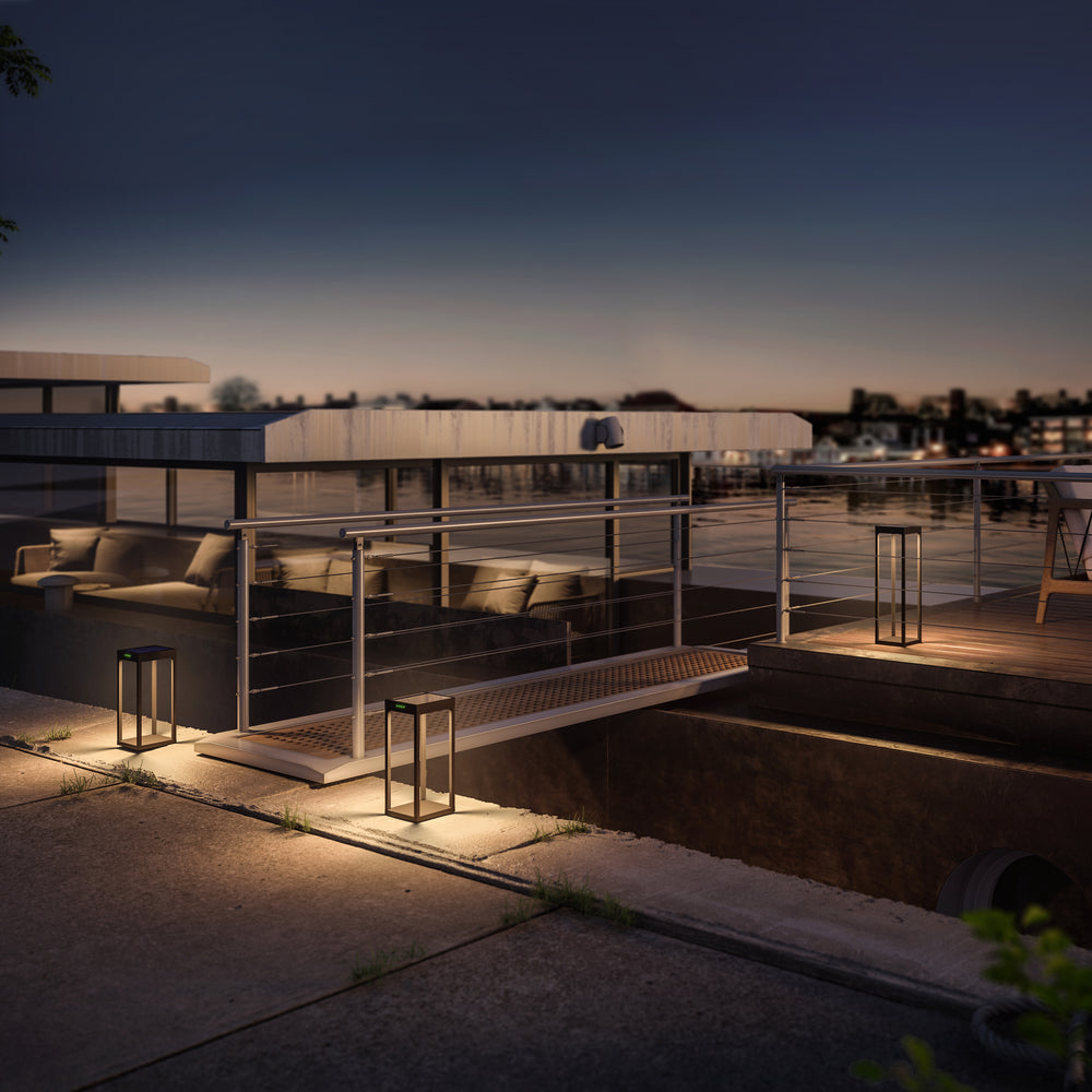 Radia Outdoor Solar Bollard Light
