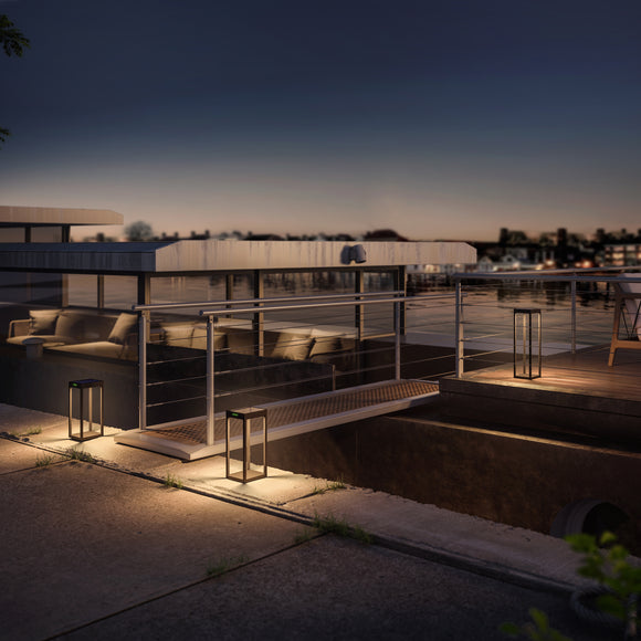 Radia Outdoor Solar Bollard Light