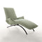 Joleen Adjustable Recliner Chaise  option 20-Sherpa 71 / Powder Coated High Gloss Black