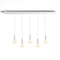 Combi Linear Pendant Light  option Matte White/6 Inch