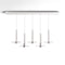 Combi Linear Pendant Light  option Glass Plate