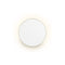 Ramen Outdoor Mini Wall Sconce  option Matte White