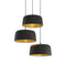 Yurei Cluster LED Pendant Light  option Matte Black / Gold Metal