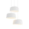 Yurei Cluster LED Pendant Light  option Matte White Metal
