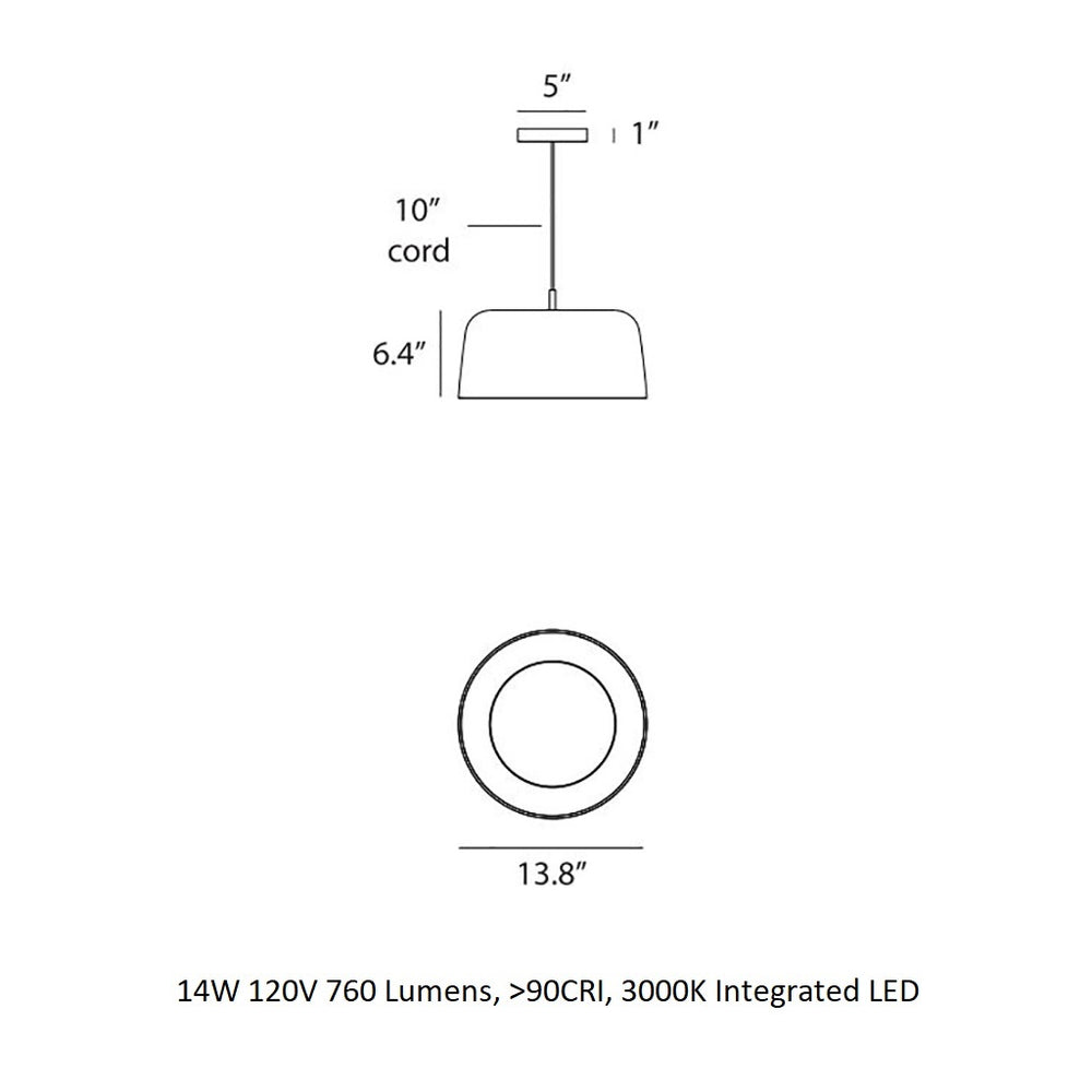 Yurei LED Pendant Light