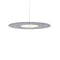 Yurei LED Pendant Light with Acoustic Panel  option Charcoal Marble
