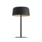 Yurei LED Table Lamp  option Matte Black / Gold Metal