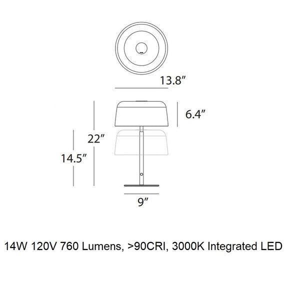 Yurei LED Table Lamp