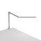 Z-Bar Mini LED Desk Lamp  option Two-Piece Desk Clamp