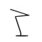 Z-Bar Mini LED Desk Lamp  option Matte Black
