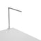 Z-Bar Solo LED Desk Lamp  option Two-Piece Desk Clamp