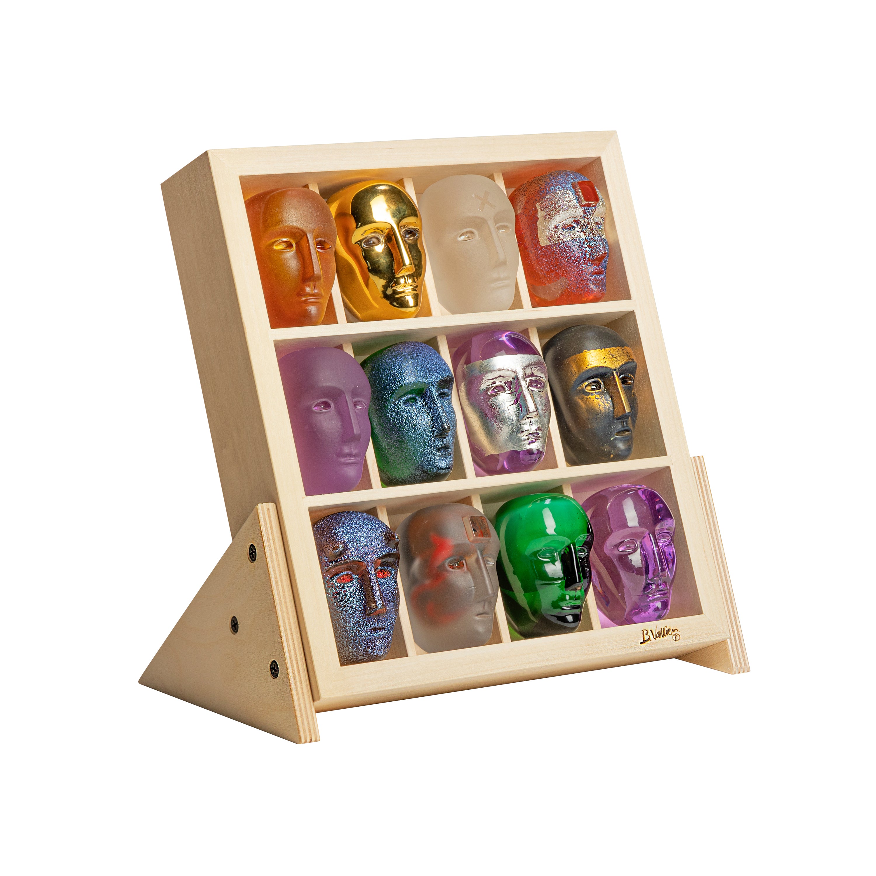 Kosta Boda Brains Sculpture - 2Modern