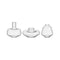 Kappa Mini Vase  option Set of 3 Clear