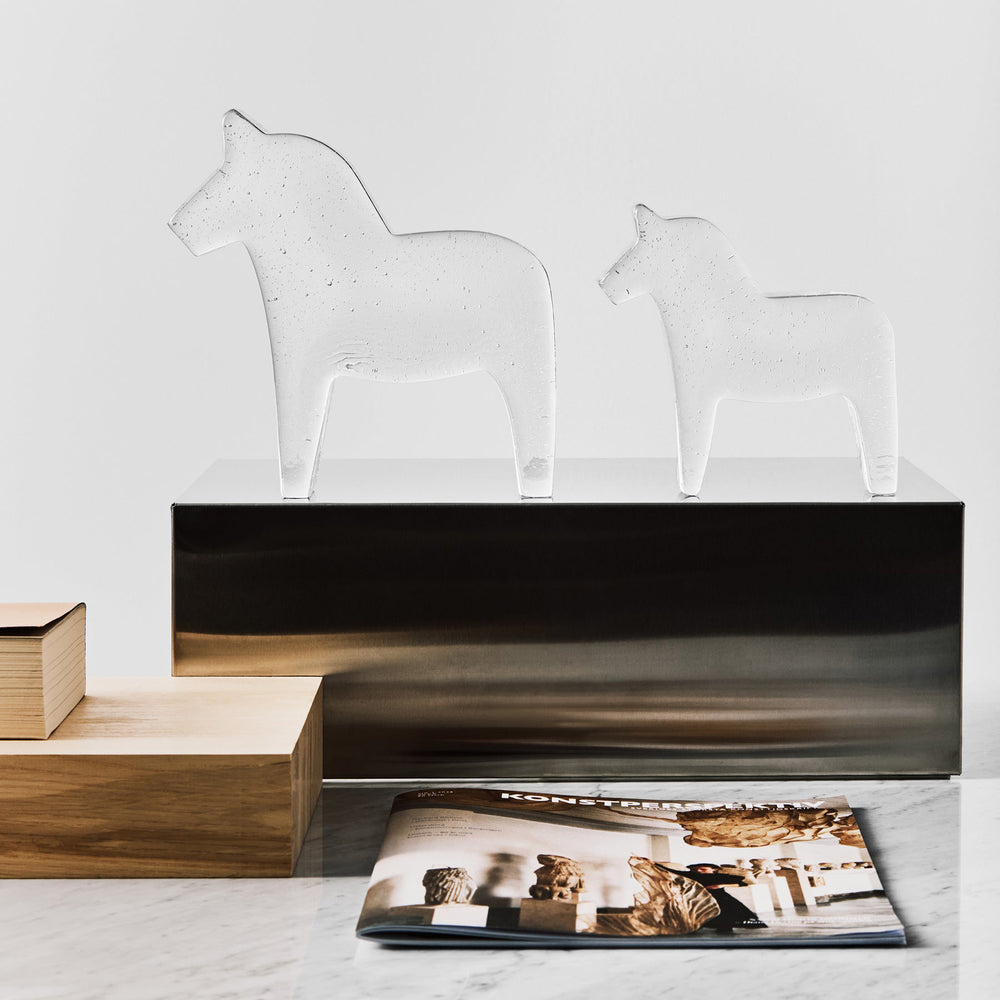 Kosta Horse Sculpture