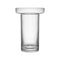 Limelight Rose Vase  option Clear