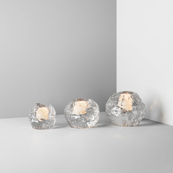 Kosta Boda Snowball Votive Set - 2Modern
