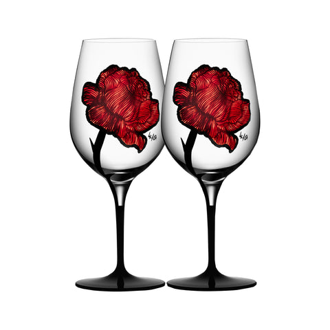 Tattoo Wine Glass (Set of 2)