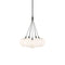 Bolla Chandelier  option Black / Opal Glass