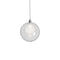 Bolla Pendant Light  option Chrome / Clear Glass