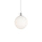 Bolla Pendant Light  option Chrome / Opal Glass