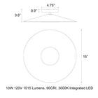 Cruz LED Wall Sconce