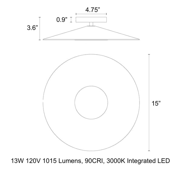 Cruz LED Wall Sconce