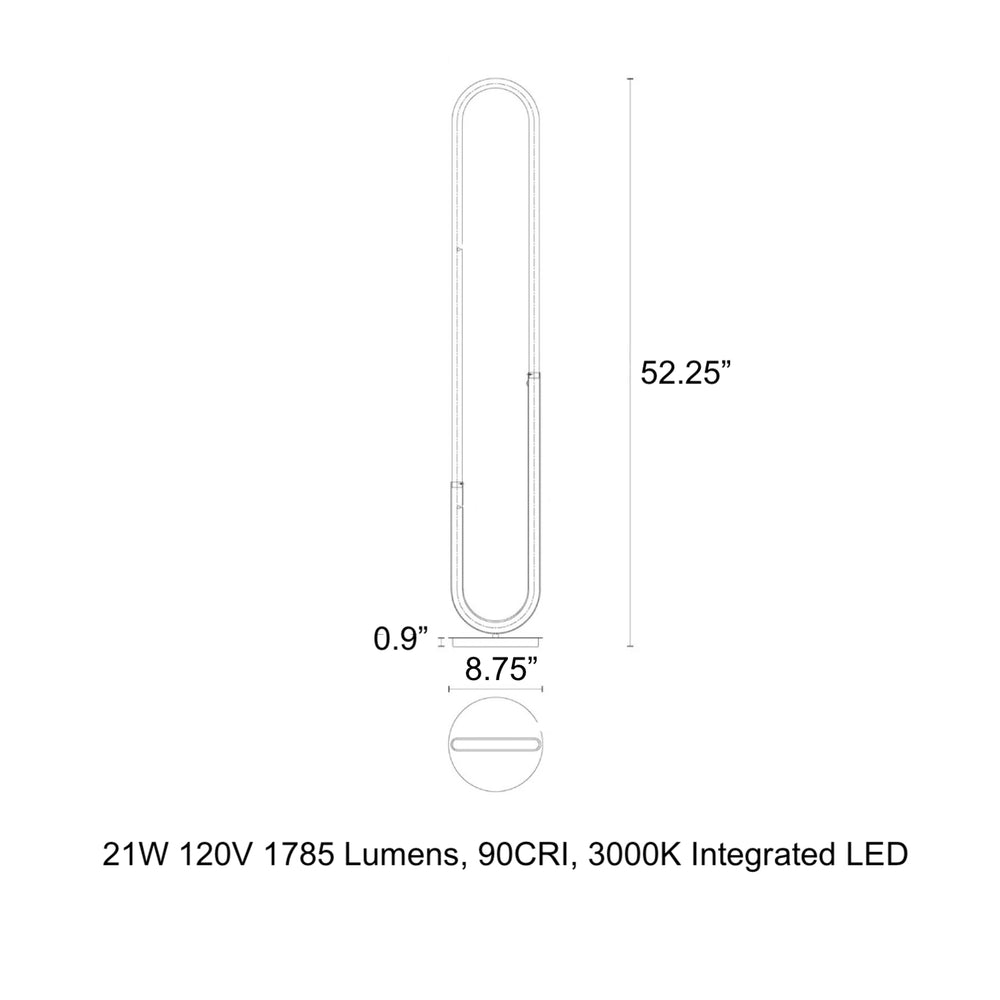 Huron LED Floor Lamp