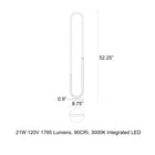Huron LED Floor Lamp