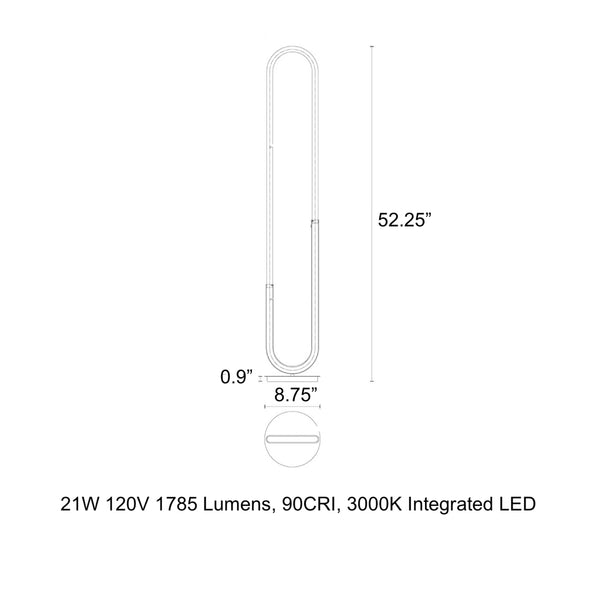 Huron LED Floor Lamp