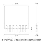 Revolve Linear Pendant Light