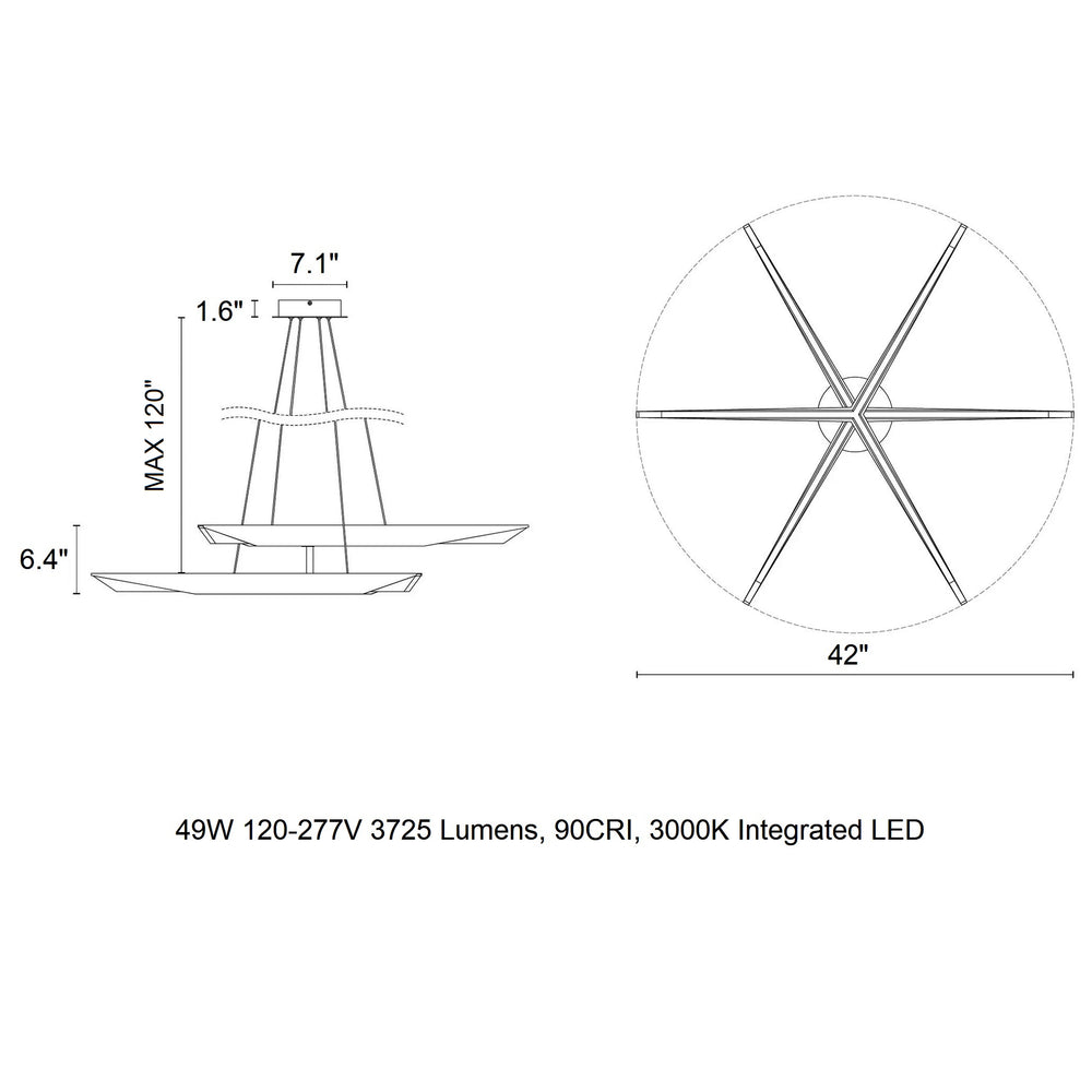 Tachi LED Chandelier