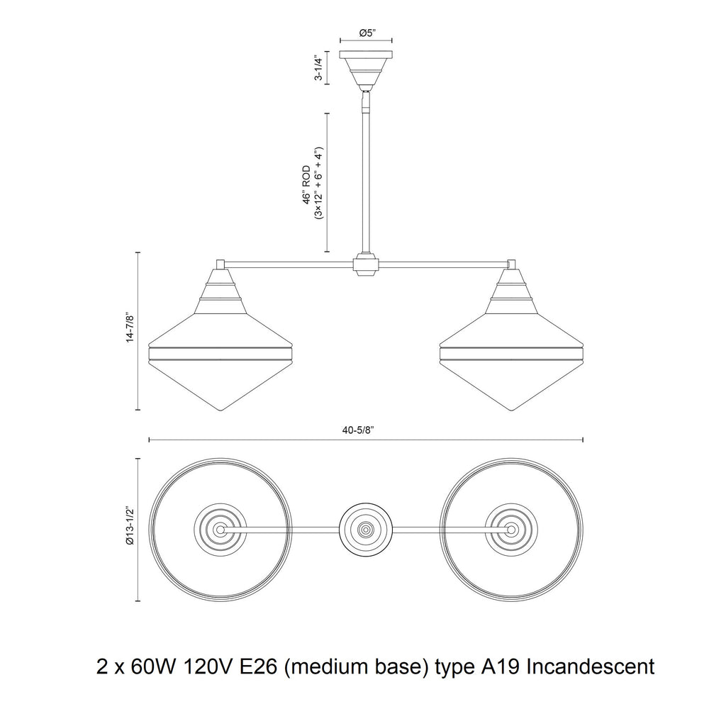 Willard Linear Pendant Light