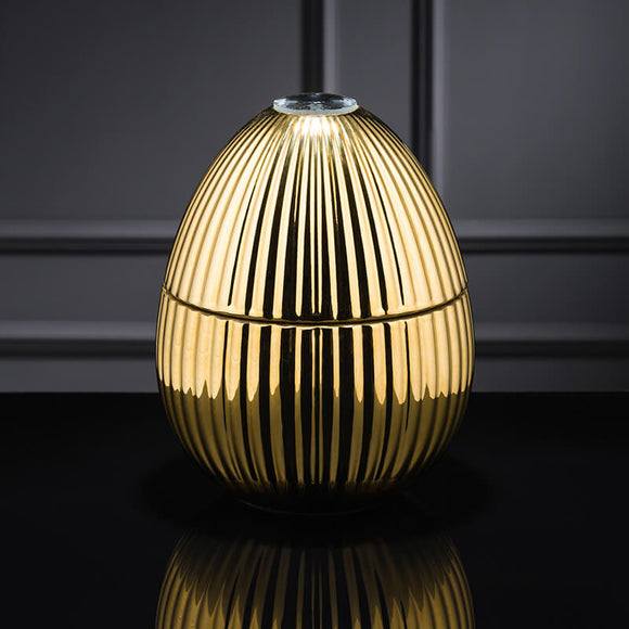 Bois de Roussie 18k Golden Egg Candle