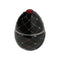 Bois de Roussie Diamond Egg Candle  option Black Silver Stripes