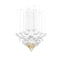 Alice Chandelier  option Clear / Light Amber