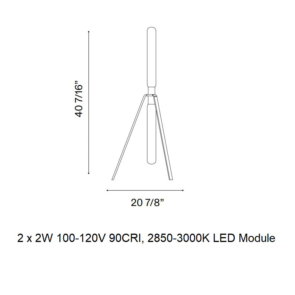 Lasvit Cipher Floor Lamp - 2Modern