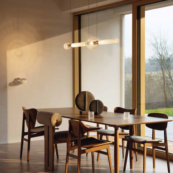 Lasvit Cipher Horizontal Pendant Light - 2Modern