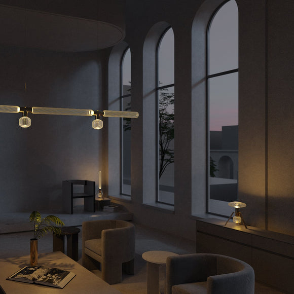 Cipher Table Lamp