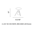 Cipher Table Lamp