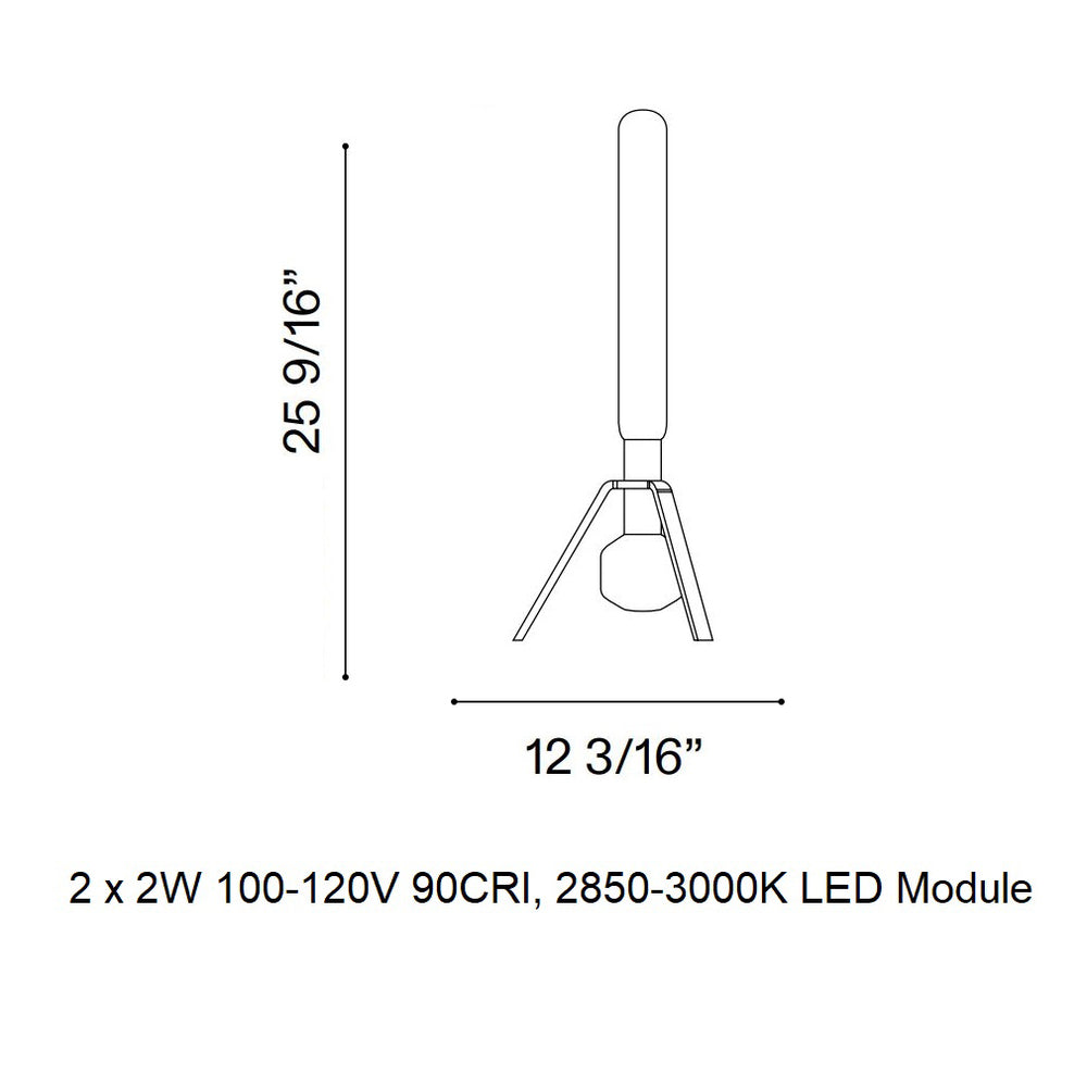 Cipher Table Lamp