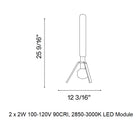 Cipher Table Lamp