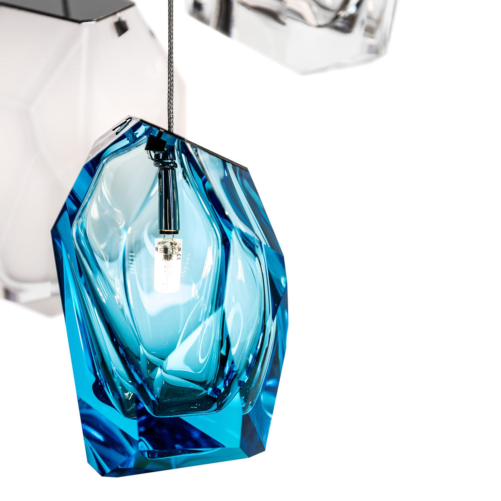 Crystal Rock 5-Light Cluster Pendant Light