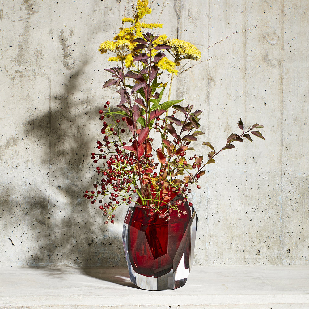Crystal Rock Vase