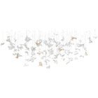 Dancing Leaves Oval Chandelier