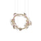 Midsummer Chandelier  option Clear with Copper / Rose Gold
