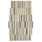 Lattice Rug  option Beige/Blue Opal