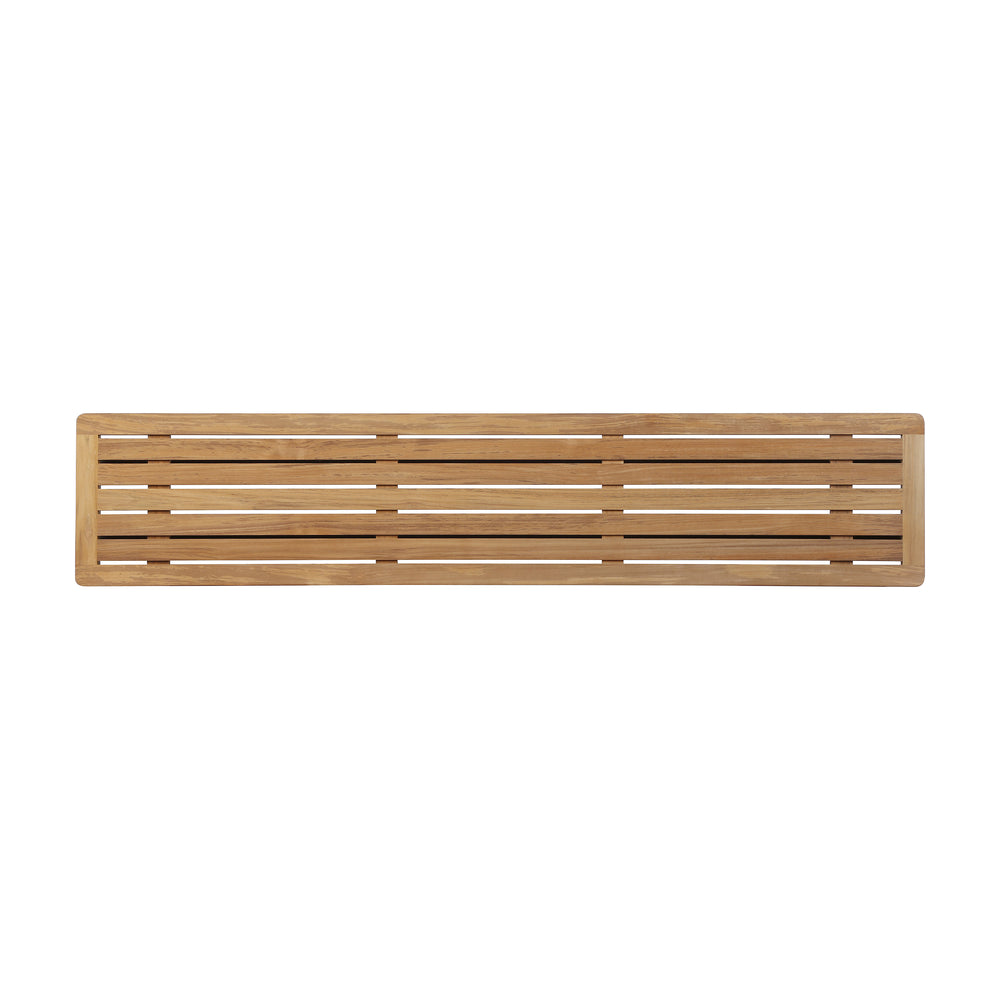 Layout Backless Outdoor Bench