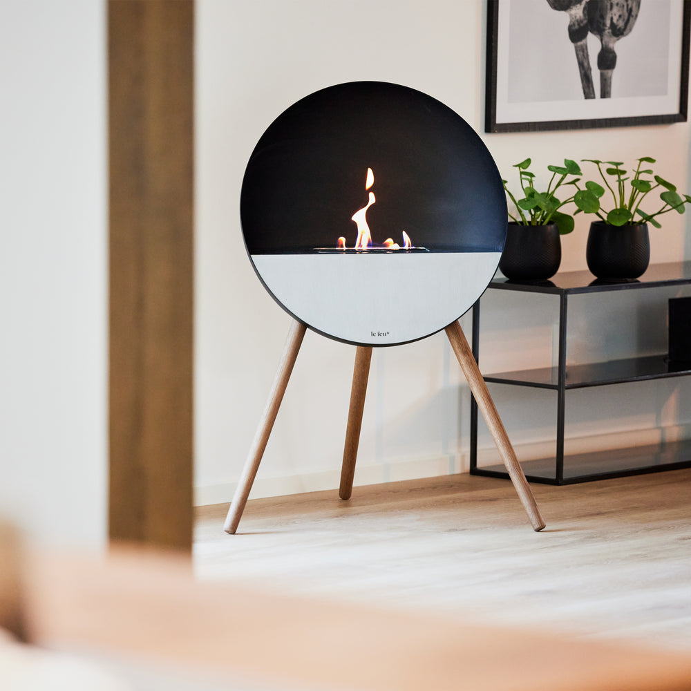 Eye Bioethanol Fireplace - Black